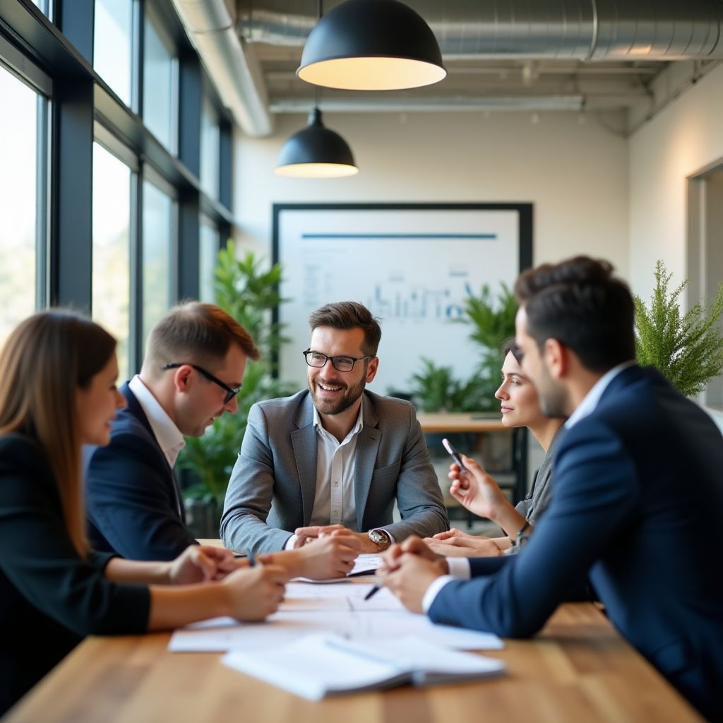 Equipo de planificación financiera en Argentina